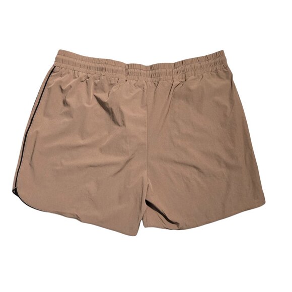 NWT | CREATIP Brown Performance Running Shorts | Zipper Pocket | Size XL - Picture 2 of 5